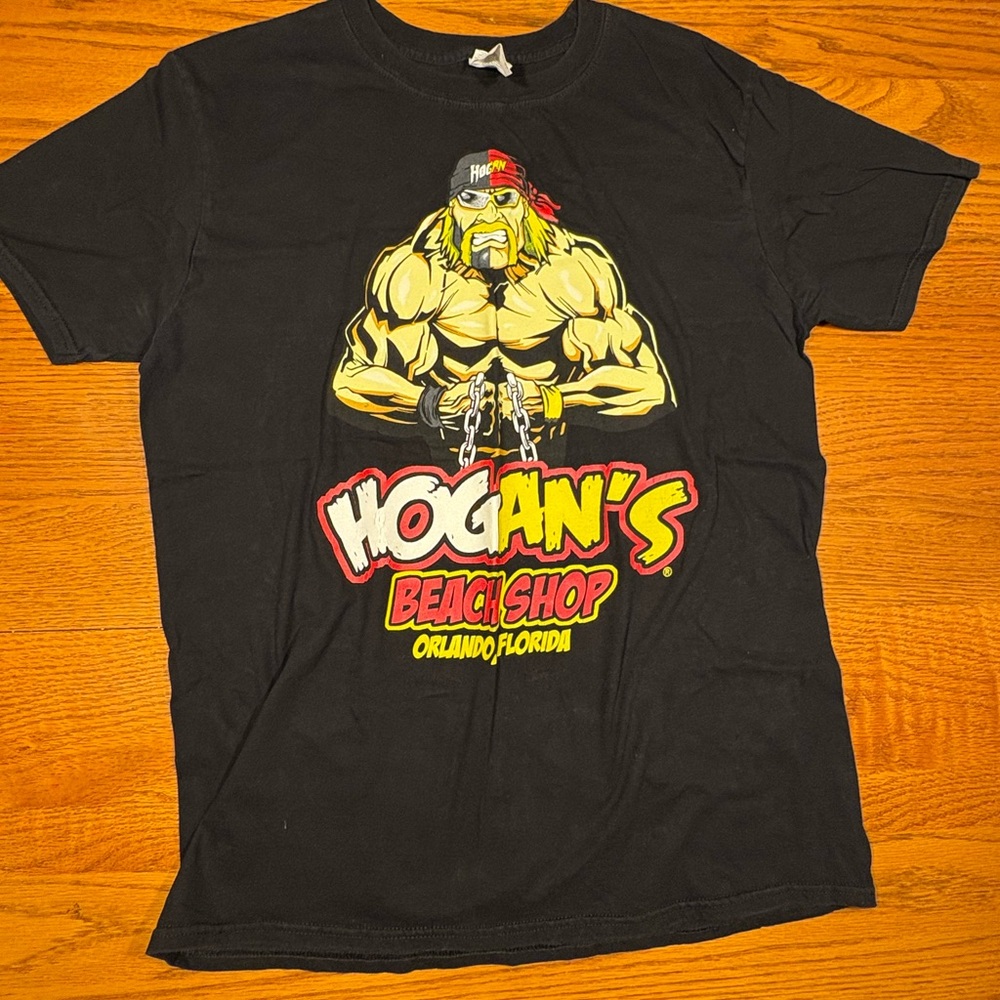 Gildan Black Tee with Bold Graphic